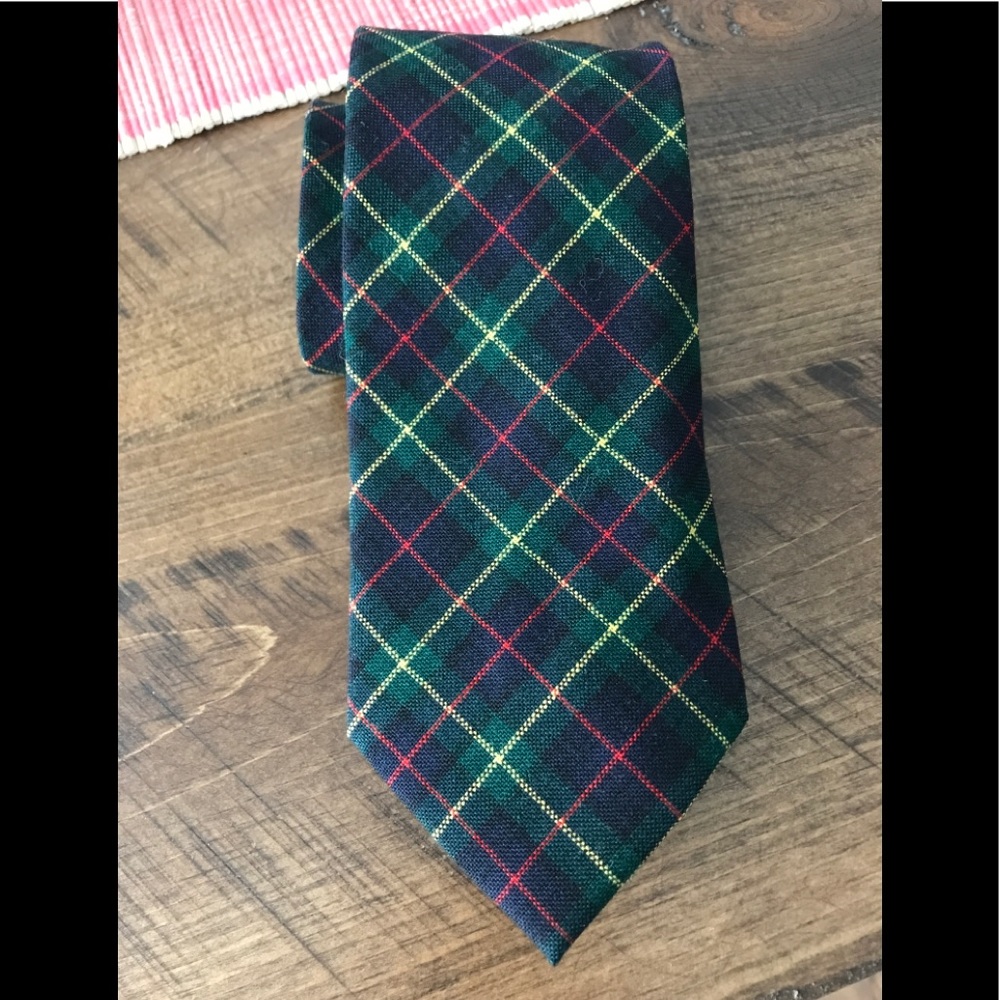 BROOKS BROTHERS Tartan Silk Tie